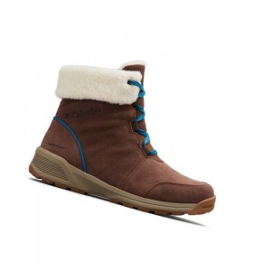 Dámské Zimní Boty Columbia Maragal Waterproof Hnědé | QHSF-46351
