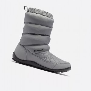 Dámské Zimní Boty Columbia Minx Slip IV Šedé Černé | KQXE-86904