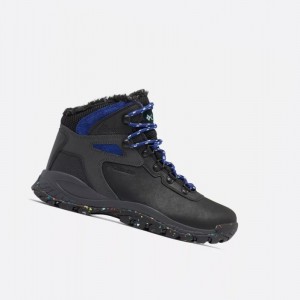 Dámské Zimní Boty Columbia Newton Ridge Plus Omni-Heat Černé Tmavě Blankyt | RHXB-01934