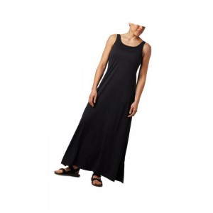 Dámské Šaty Columbia PFG Freezer Maxi Černé | ZBND-89214