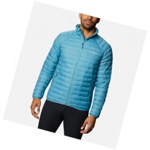 Pánské Bundy Columbia Alpha Trail Down Blankyt | DWNE-86371