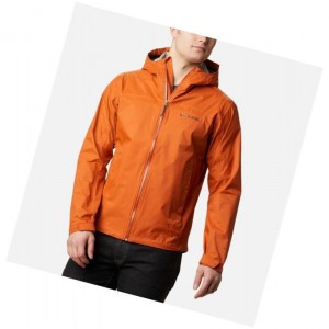 Pánské Bundy Columbia EvaPOURation Omni-Tech Oranžové | HTXV-21084
