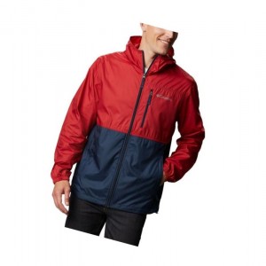 Pánské Bundy Columbia Morning View Packable Červené Tmavě Blankyt | YNEB-04198