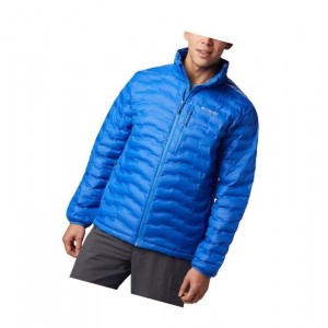 Pánské Bundy Columbia PFG Force XII Heat Seal Puffy Blankyt | FBRP-82401