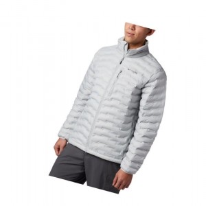 Pánské Bundy Columbia PFG Force XII Heat Seal Puffy Šedé | XNRJ-87951