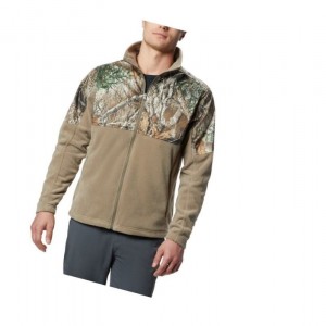 Pánské Bundy Columbia PHG Fleece Overlay Hnědé | EVAQ-86247