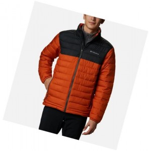 Pánské Bundy Columbia Powder Lite Insulated Tmavě Šedé | YZGP-27605