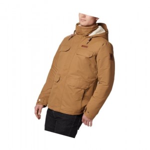 Pánské Bundy Columbia South Canyon Lined Insulated Hnědé | FADQ-94530