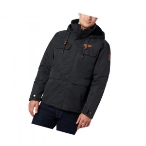 Pánské Bundy Columbia South Canyon Lined Insulated Černé | DMOA-80362