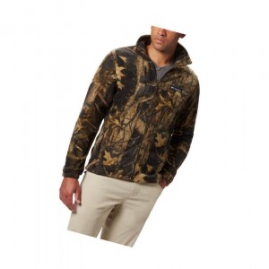 Pánské Bundy Columbia Steens Mountain Printed Fleece Viacfarebný | BSWM-86540