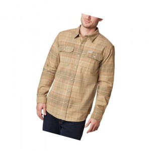 Pánské Košile Columbia Flare Gun Corduroy Hnědé | PZLB-13904