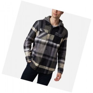 Pánské Košile Columbia Flare Gun Stretch Flannel Černé Hnědé | PNXY-67823
