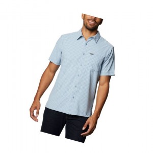 Pánské Košile Columbia No Way Out Short Sleeve Blankyt | PAIB-68453