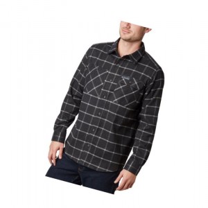 Pánské Košile Columbia Outdoor Elements Stretch Flannel Tmavě Šedé | PLXE-38095