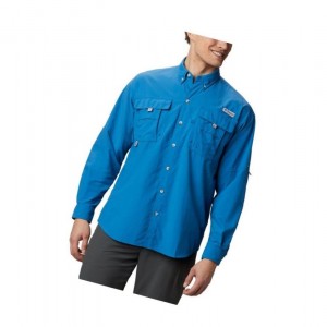 Pánské Košile Columbia PFG Bahama II Long Sleeve Blankyt | TRXM-62103