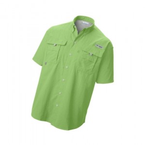 Pánské Košile Columbia PFG Bahama II Short Sleeve Světle Zelene | TXGE-67932