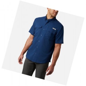 Pánské Košile Columbia PFG Blood and Guts III Short Sleeve Woven Tmavě Šedé | REUV-83052
