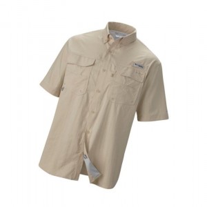 Pánské Košile Columbia PFG Blood and Guts III Short Sleeve Woven Tall Hnědožlutý | FNDT-16593