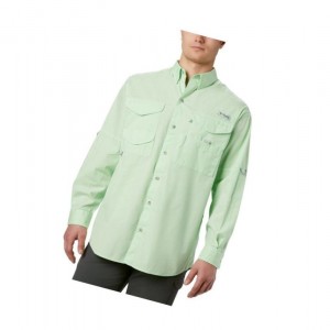 Pánské Košile Columbia PFG Bonehead Long Sleeve Zelene | UTYX-58493