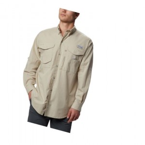 Pánské Košile Columbia PFG Bonehead Long Sleeve Big Hnědožlutý | FMPW-18465