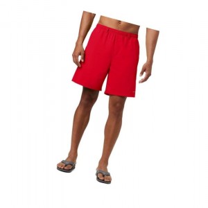 Pánské Kraťasy Columbia PFG Backcast III Water Big Červené | YKJP-16527