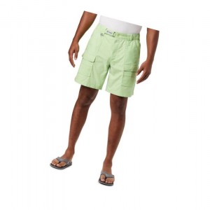Pánské Kraťasy Columbia PFG Half Moon III Big Světle Zelene | OQRP-46932