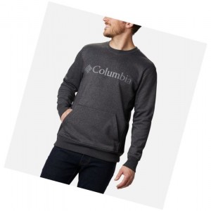 Pánské Mikina Columbia Minam River Crew Černé | FZJP-35809