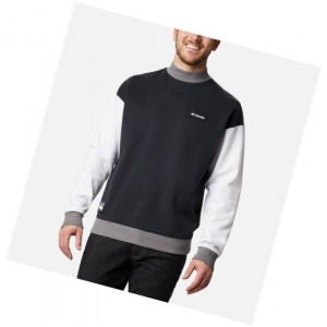 Pánské Mikina Columbia Mountain View Crew Černé Bílé Šedé | FMYW-41290