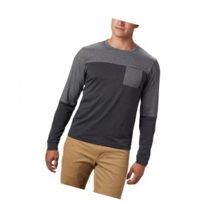 Pánské Mikina Columbia Outdoor Elements Long Sleeve Šedé | CRTG-50712