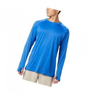 Pánské Mikina Columbia PFG Buoy Knit Long Sleeve Blankyt | SVTE-23156