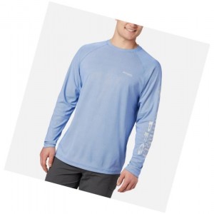 Pánské Mikina Columbia PFG Terminal Deflector Long Sleeve Big Blankyt Šedé | RMBY-52378