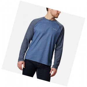 Pánské Mikina Columbia Thistletown Park Raglan Tmavě Blankyt | VYFW-60742
