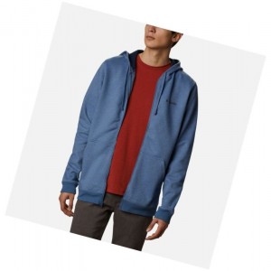 Pánské Mikina s Kapucí Columbia Hart Mountain Full Zip Blankyt Šedé | UAKD-45613