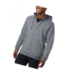 Pánské Mikina s Kapucí Columbia Hart Mountain Full Zip Šedé | BRXC-45892