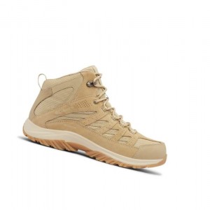 Pánské Pohorky Columbia Crestwood Mid Waterproof Hnědé | LCYQ-19036