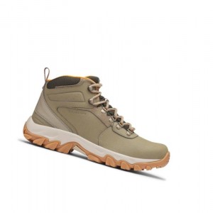 Pánské Pohorky Columbia Newton Ridge Plus II Waterproof Wide Olivy Zelené | STDV-39157
