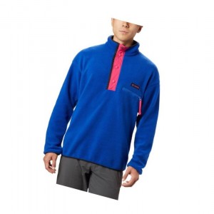Pánské Pulovr Columbia Helvetia Half-Snap Fleece Tmavě Blankyt | ZKDO-05189
