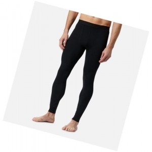 Pánské Punčochové Kalhoty Columbia Omni-Heat 3D Knit II Černé | SAZF-48920
