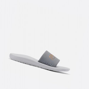Pánské Slide Columbia Yachtrocker PFG Šedé Světle Oranžové | ASQZ-48051