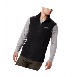 Pánské Vesta Columbia Basin Trail Fleece Černé | CVDT-05169