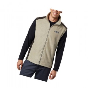 Pánské Vesta Columbia Steens Mountain Fleece Hnědé | XGDY-80146